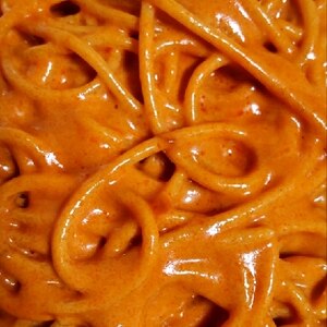 きのこのトマトクリームパスタ